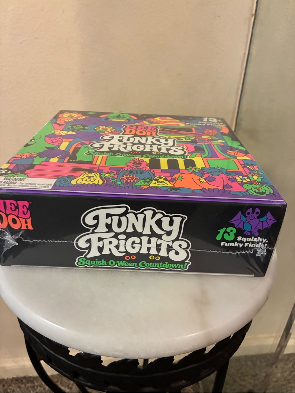 NeeDoh Funky Frights Squish-O-Ween Countdown - Neon Multi - Picture 6 of 6